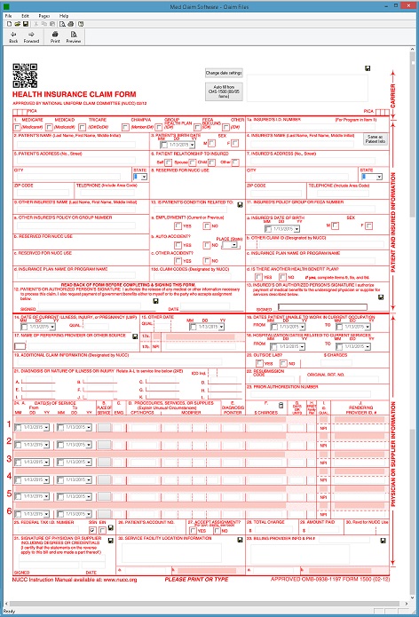 CMS 1500 Software